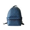 Louis Vuitton Discovery Backpack Dark Blue For Men 38cm / 15in