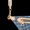 Louis Vuitton High Rise Blue Denim Bag For Women M46837 - 15 Inches / 38 Cm