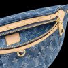 Louis Vuitton High Rise Blue Denim Bag For Women M46837 - 15 Inches / 38 Cm