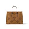 Louis Vuitton OnTheGo GM Tote Bag Brown For Women 16,1in/41cm M45320
