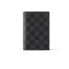 Louis Vuitton Passport Cover Wallet Black For Men 3,9in/10cm N64411