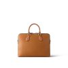 Louis Vuitton Porte Document Voyage PM Bag Brown For Men 13,8in/35cm M21340