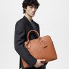 Louis Vuitton Porte Document Voyage PM Bag Brown For Men 13,8in/35cm M21340