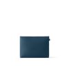 Louis Vuitton Takeoff Pouch Wallet Blue For Men 11.8in/30cm M82813