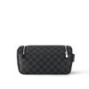 Louis Vuitton Toiletry Pouch Bag Black For Men 11in/28cm N47625