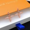 Louis Vuitton Louisette Earrings Gold For Women