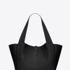 Saint Laurent Bea In Grained Leather Black Bag For Women 763435AACTP1000 - 19.7 Inches / 50 Cm