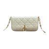 Dior Mini Miss Dior Bag White/ Black/ Blue/ Light Purple For Women 7 in/18.cm