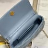 Dior Mini Miss Dior Bag White/ Black/ Blue/ Light Purple For Women 7 in/18.cm