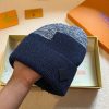 Louis Vuitton Neo Petit Damier Beanie Dark Blue For Women