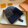 Louis Vuitton Neo Petit Damier Beanie Dark Blue For Women
