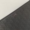 Dior Oblique Galaxy A5 Pouch Black For Women 10.5 in/26.5cm CD 2ESCA338VPD_H03E