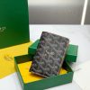 Goyard Saint-Pierre Card Wallet Brown For Women 4.3in/11cm STPIE2PMLTY01CL03P