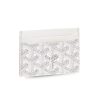 Goyard Saint-Sulpice Card Wallet White For Women 4.1in/10.5cm STSULPPMLTY50CL50X