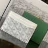 Goyard Saint-Sulpice Card Wallet White For Women 4.1in/10.5cm STSULPPMLTY50CL50X