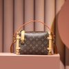 Louis Vuitton Side Trunk PM Bag Brown For Women 21cm / 8.3in M46358