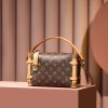 Louis Vuitton Side Trunk PM Bag Brown For Women 21cm / 8.3in M46358