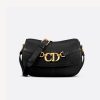 Dior Small CD Besace Bag Black For Women 9.5in/24cm M9380UBGQ_M900