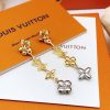 Louis Vuitton Tassel Stud Earrings Gold For Women