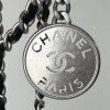 [True-to-ORIGINAL] Chanel 22 Mini Bag Silver Tone Black For Women 7,1in/18cm