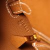 Hermes Kelly Epsom Gold Tone Lock Bag Brown For Women 9,8in/25cm