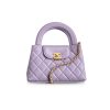 Chanel Kelly Bag Purple For Women 7.8in/19cm