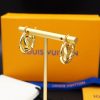 Louis Vuitton Louise PM Earrings Gold For Women M00396