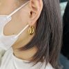 Louis Vuitton Louise PM Earrings Gold For Women M00396