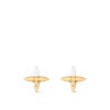 Louis Vuitton Louisette Earrings Gold For Women M00950