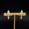 Louis Vuitton Louisette Earrings Gold For Women M00950