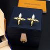 Louis Vuitton Louisette Earrings Gold For Women M00950