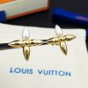 Louis Vuitton Louisette Earrings Gold For Women M00950