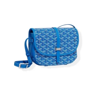 Crossbody Bag New Goyard Bags Belvedére PM Messenger Bag Blue – FBYMM