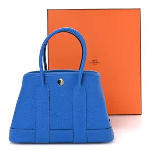 Hermes Evelyne Negonda Neo Garden 23 Bleu Hydra