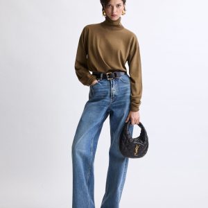 Saint Laurent ICARINO Small Black Bag 17cm/6.7in – 851689AAANG1000