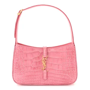 Saint Laurent Alligator LE 5 A 7 Hobo Pink