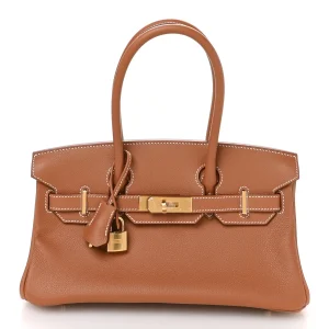Hermes Evercolor Shoulder Birkin Light 29 Gold