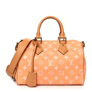 Louis Vuitton Monogram Speedy P9 Bandouliere 25 Summer Peach