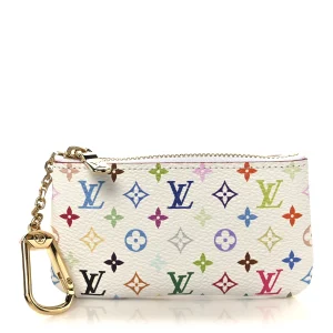 Louis Vuitton LV X TM Monogram Multicolor Key Pouch White