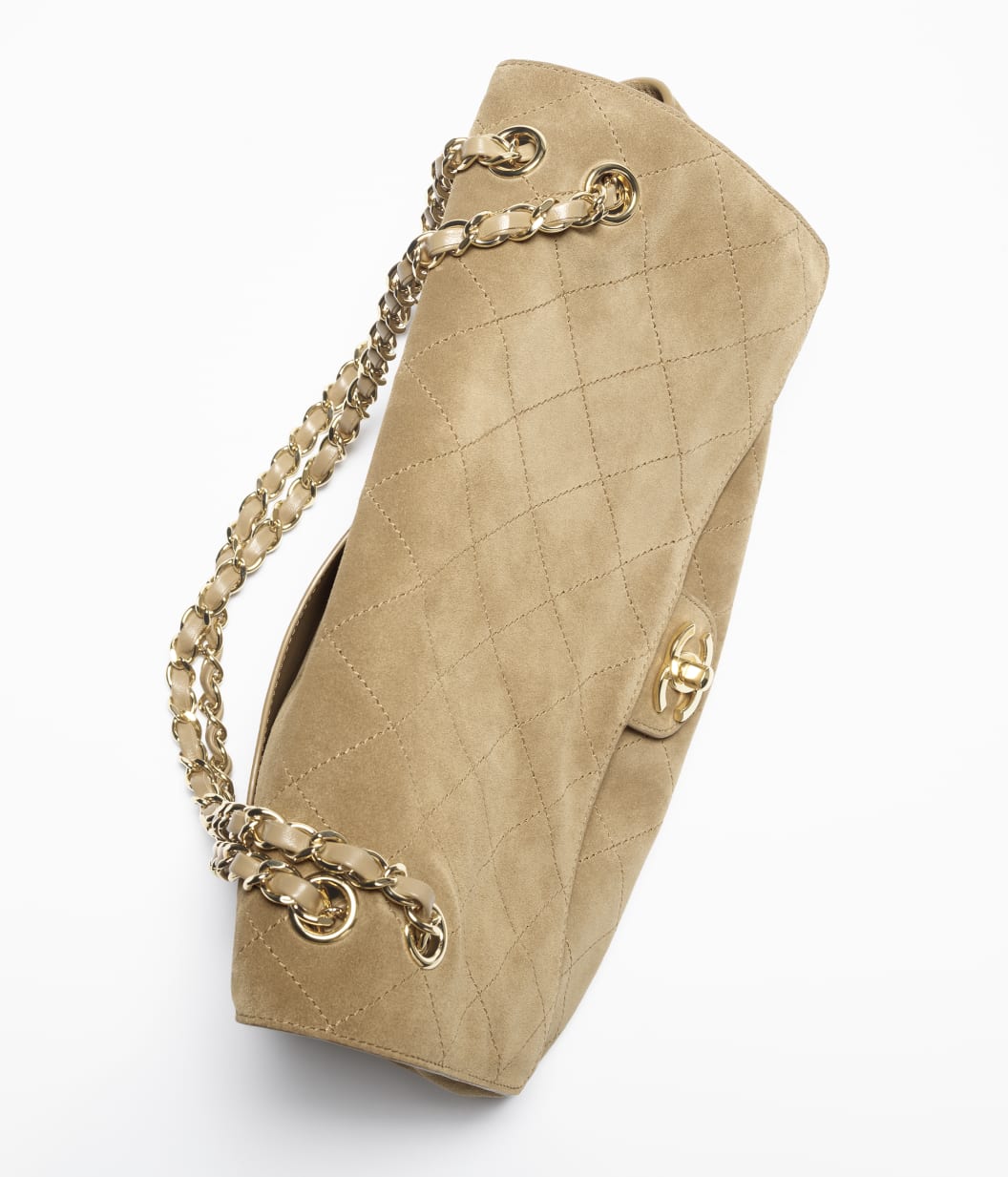 Chanel-Maxi-Flapbag-Shoulder-12.6in-32cm-Dark-Beige-Gold-Hardware-For-Women-AS6281-B24009-U9390-3