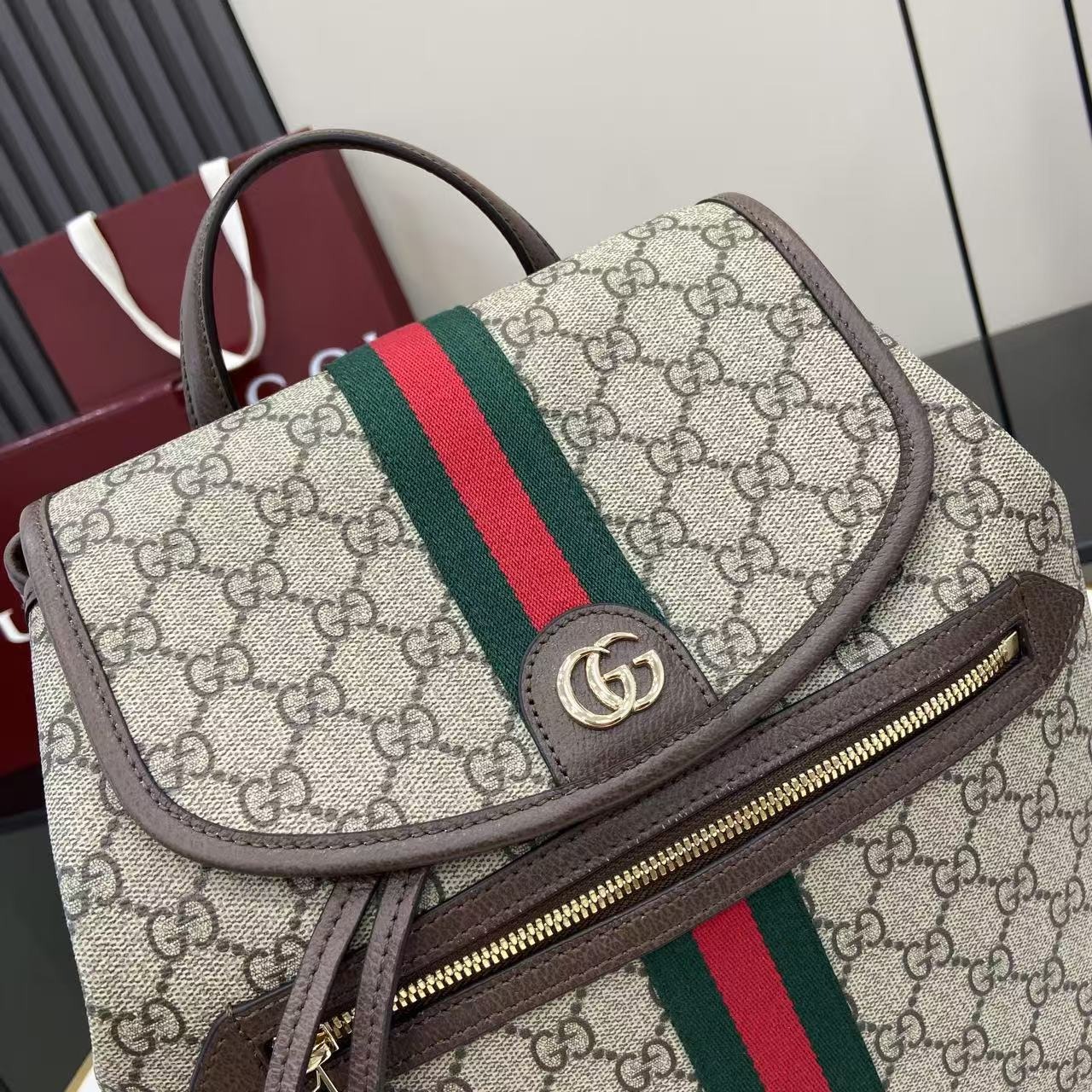 gucci-ophidia-medium-backpack-beige-dark-brown-5